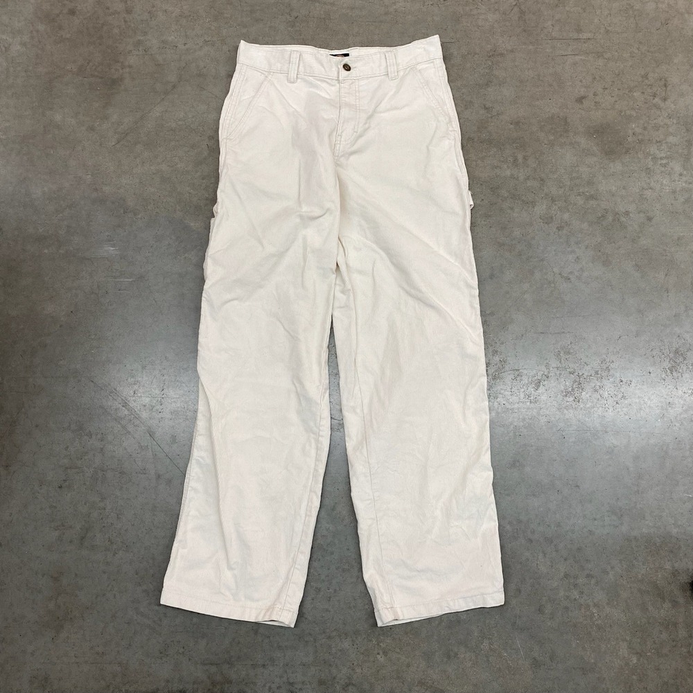 Dickies White Work Pants‎ Straight Leg Carpenter Style Mens 26